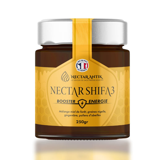 Miel Nectar Shifa3 - Booster énergie - 250g