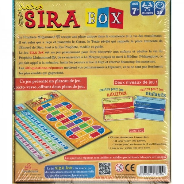 Sira Box – Jeu de société sur la vie du Prophète Muhammad (SAW).