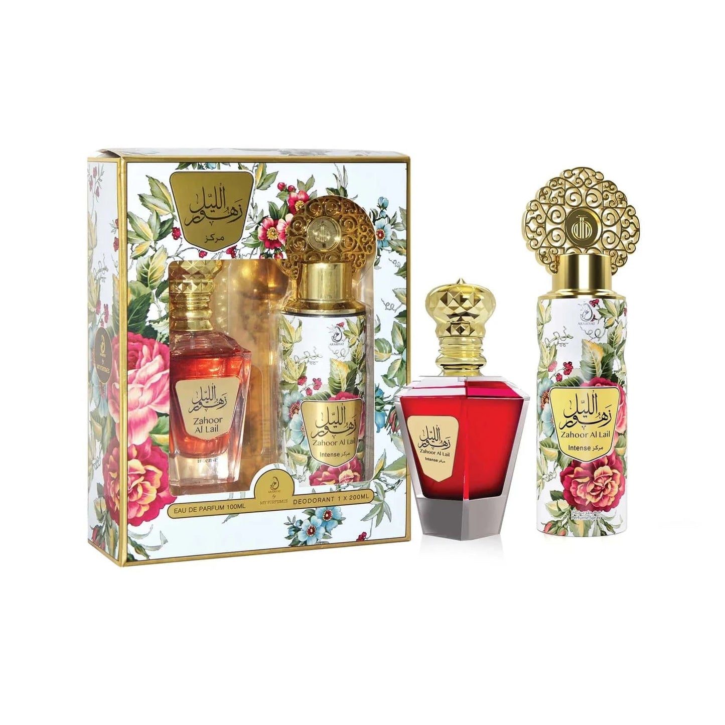ZAHOOR AL LAIL INTENSE COFFRET EAU DE PARFUM ET DÉODORANT ARABIYAT