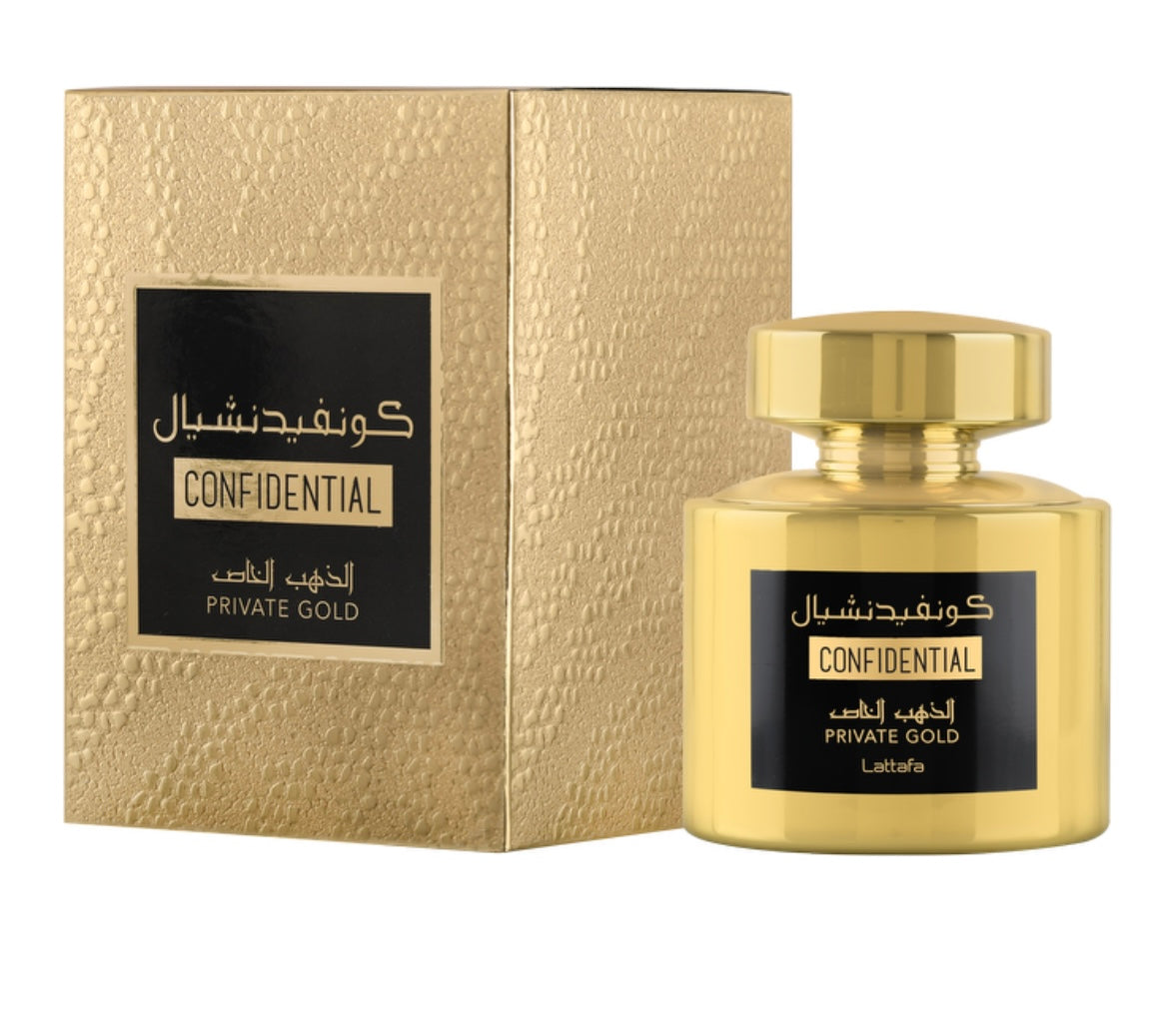 CONFIDENTIAL PRIVATE GOLD LATTAFA