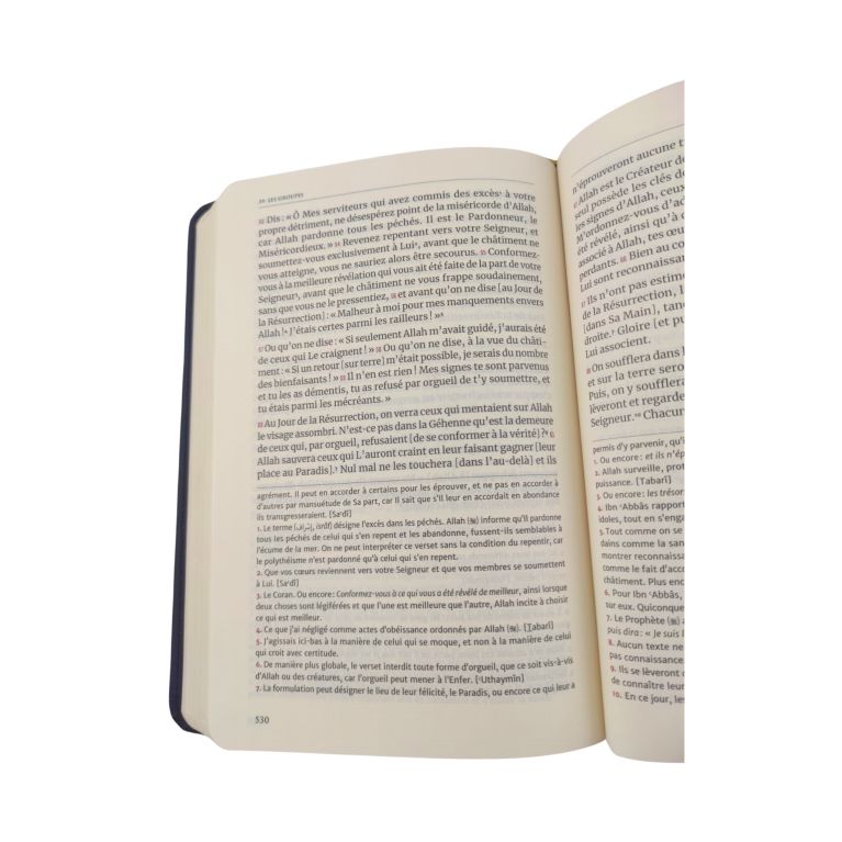 CORAN ÉDITION TAWBAH UNIQUEMENT EN FRANÇAIS