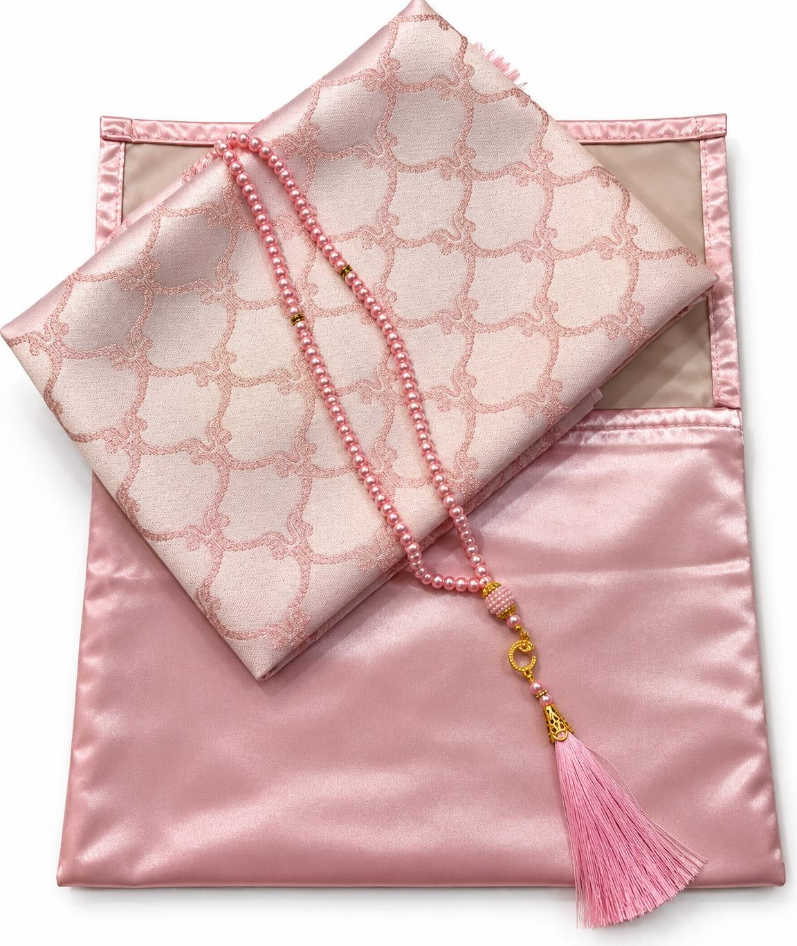 Pochette avec tapis et chapelet