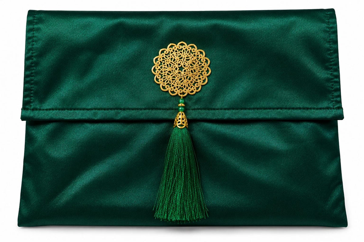 Pochette avec tapis et chapelet