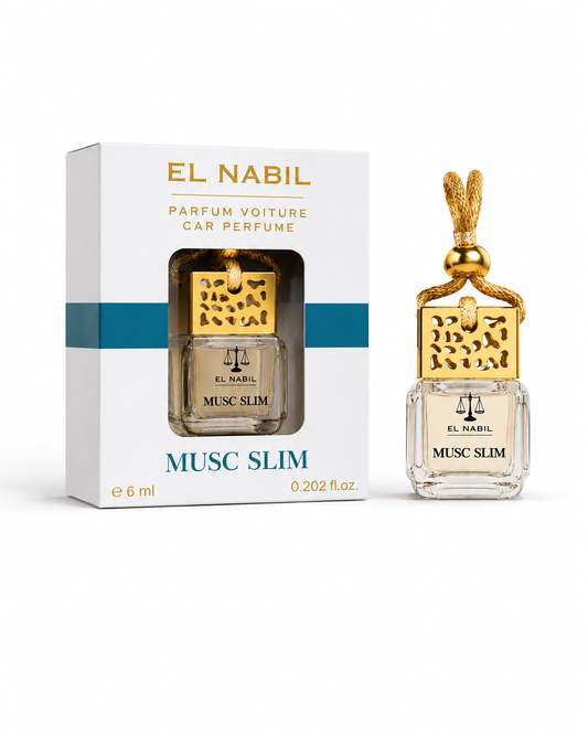 Parfum Voiture Musc Slim – El Nabil 6ml