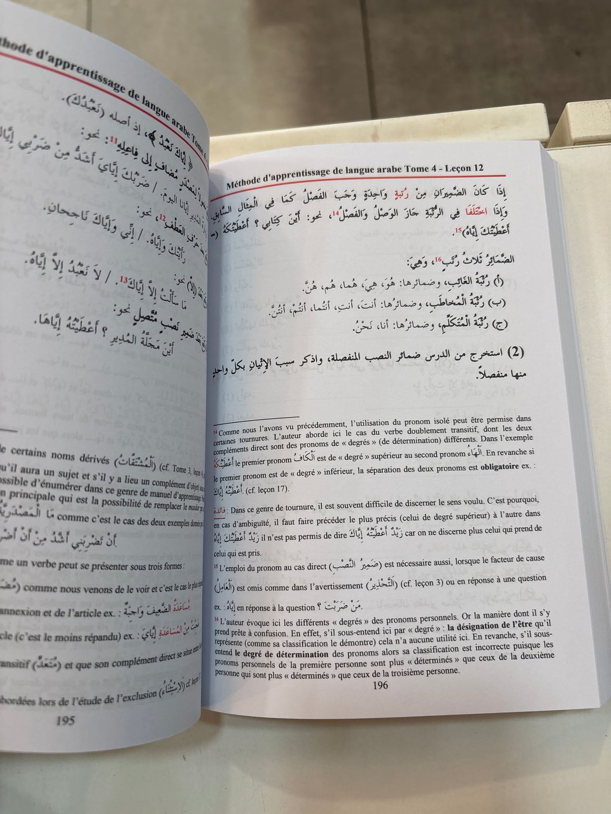 Méthode D'Apprentissage De La Langue Arabe Utilisée À L'université De Médine, Tome 4