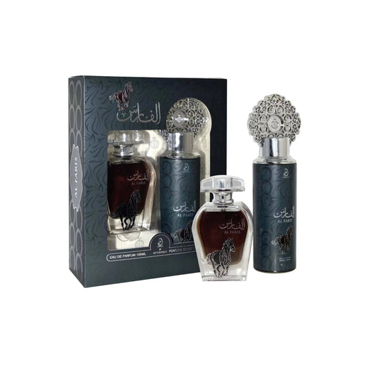 AL FARIS COFFRET EAU DE PARFUM ET DÉODORANT ARABIYAT