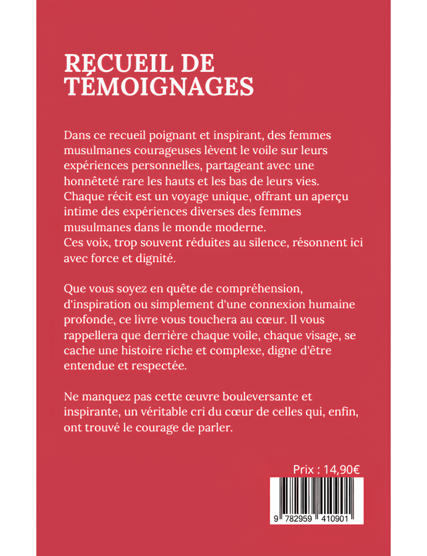À CŒUR OUVERT DES HISTOIRES INSPIRANTES DE FEMMES MUSULMANES - EDITIONS SOEURISE