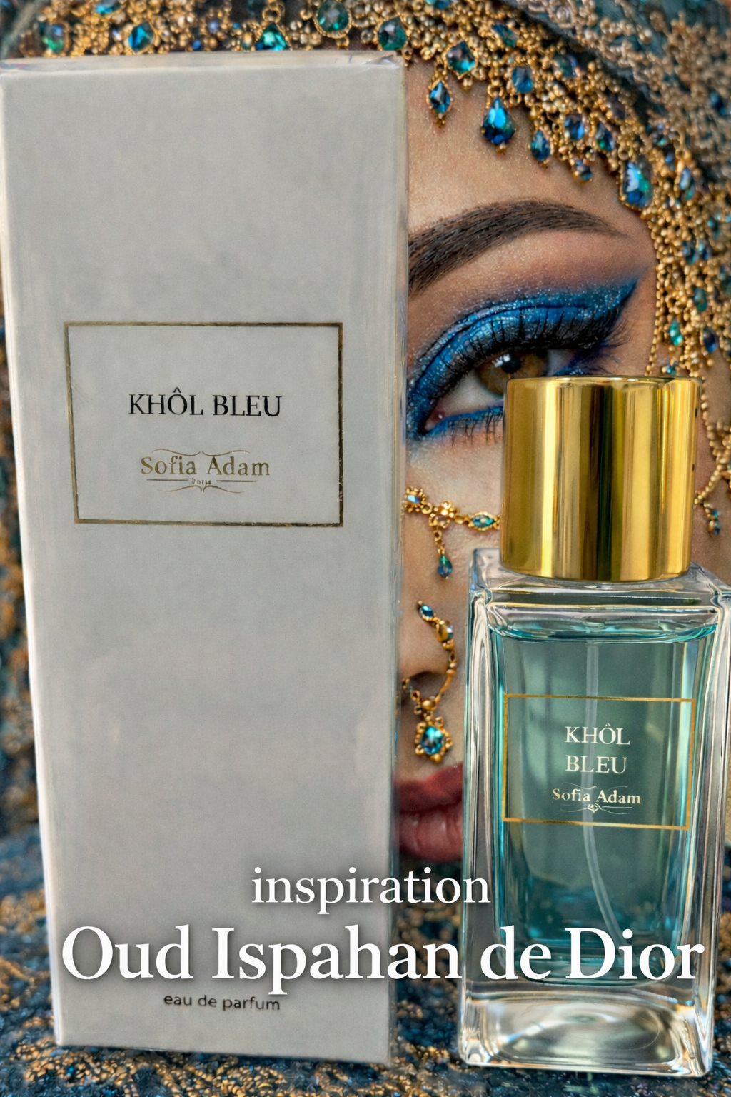 Khôl bleu - eau de parfum par Sofia Adam