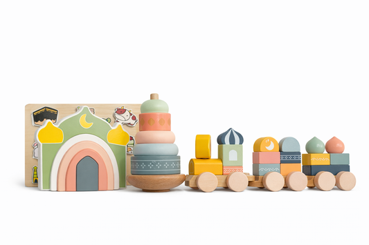 Coffret Éducatif Amana – Jeux d’Éveil en Bois