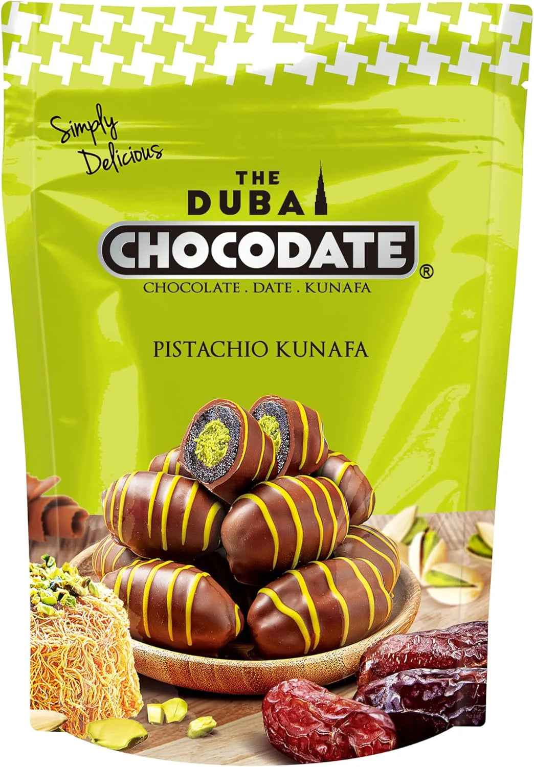 CHOCODATE PISTACHIO KUNAFA