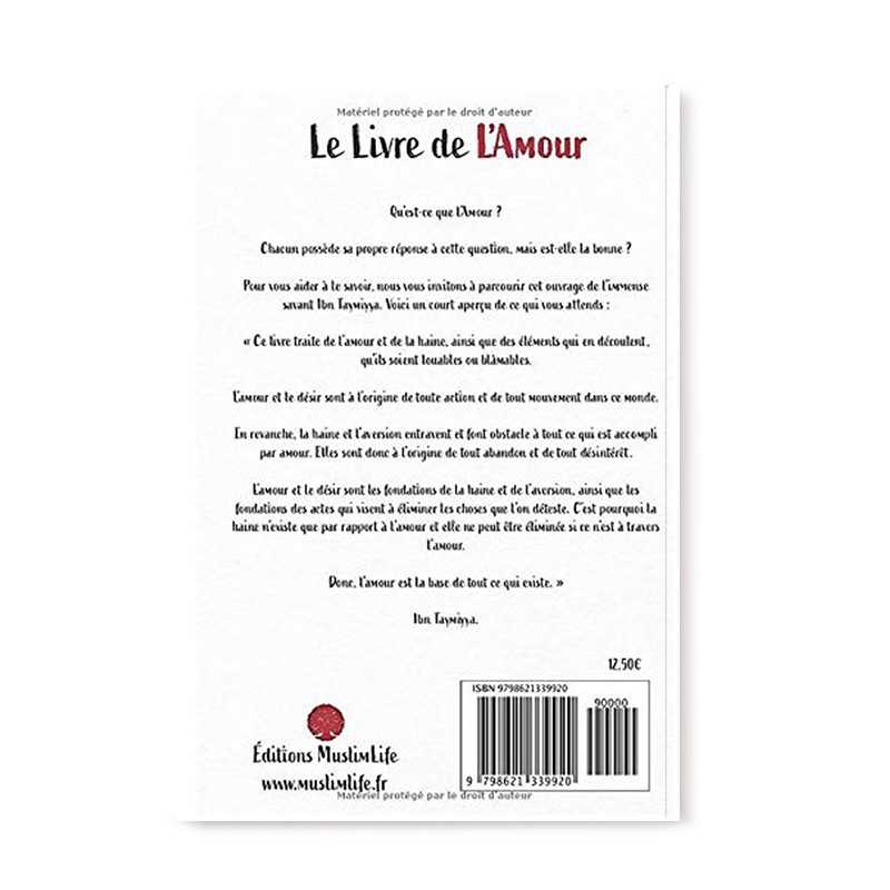 LE LIVRE DE L'AMOUR - IBN TAYMIYYA - MUSLIMLIFE